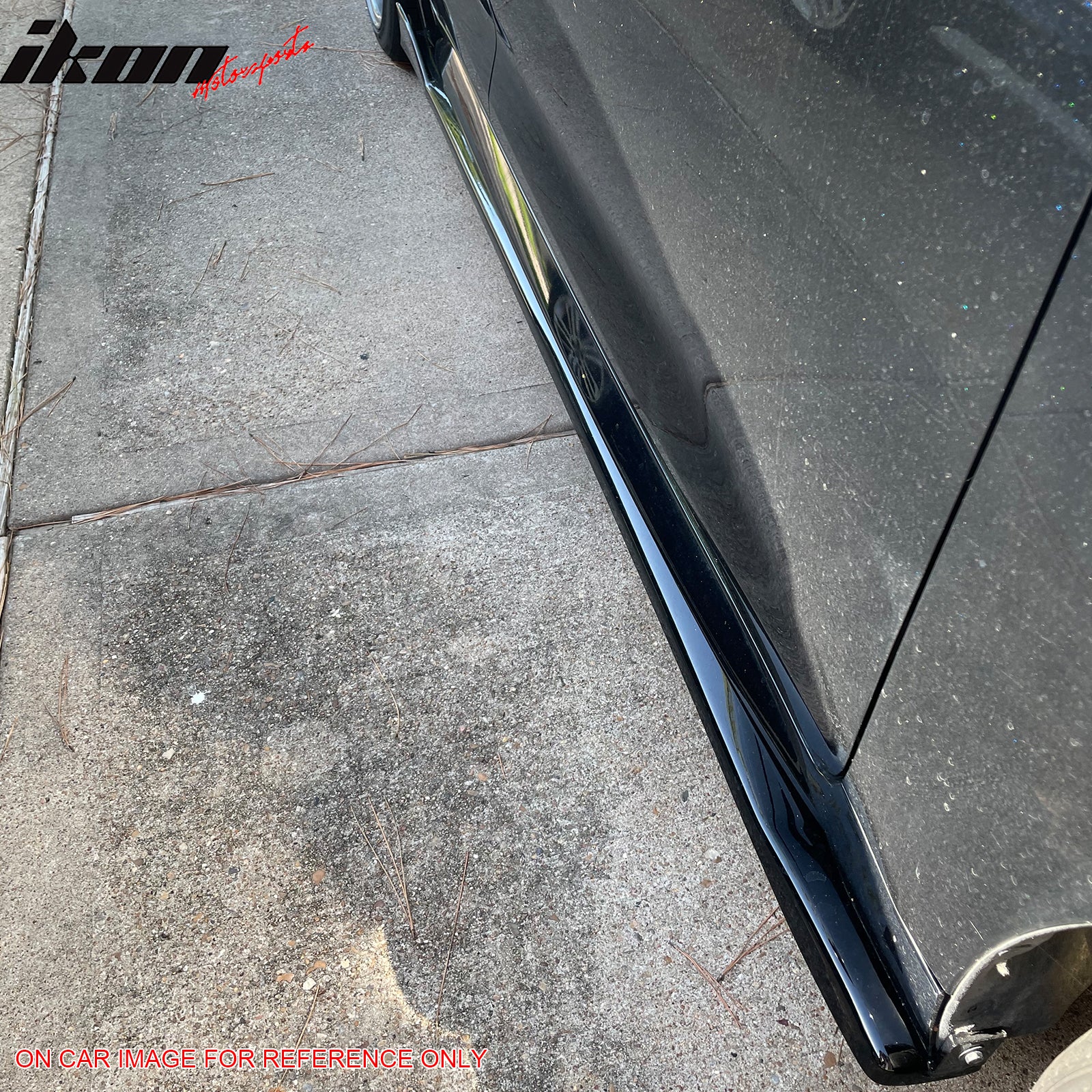 Fits 19-25 Toyota Corolla E210 Hatchback T Style Gloss Black Side Skirts Rocker