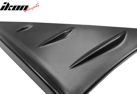 Fits 20-25 Toyota GR Supra A90 A91 Matte Black Side Window Louvers Scoop Cover
