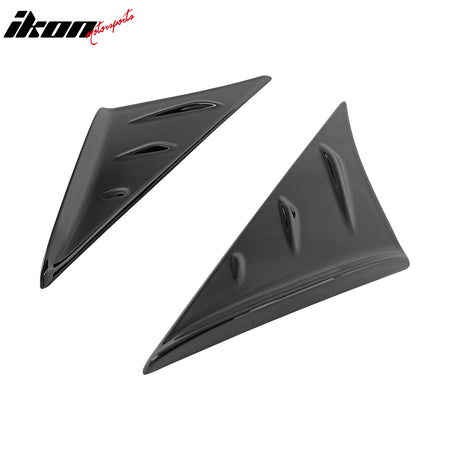 Fits 20-25 Toyota GR Supra A90 A91 Side Window Louvers Painted #D04 475 Black
