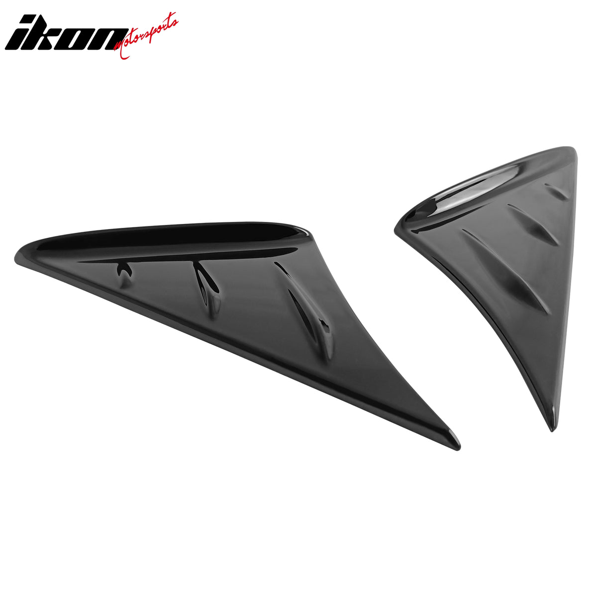 Fits 20-25 Toyota GR Supra A90 A91 Side Window Louvers Painted #D04 475 Black