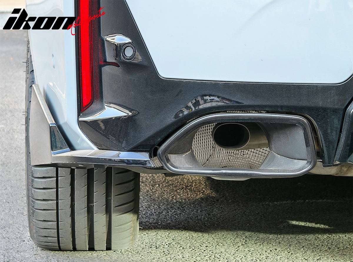 Fits 19-26 BMW G20 3-Series M340i Rear Exhaust Tail Pipe Finishers Muffler Tips