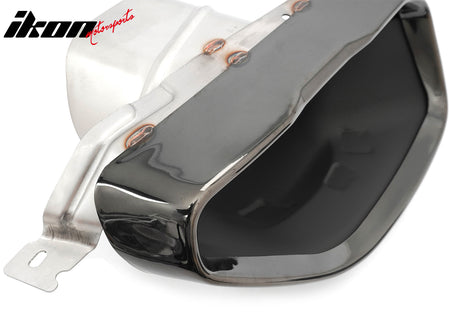 Fits 19-26 BMW G20 3-Series M340i Rear Exhaust Tail Pipe Finishers Muffler Tips