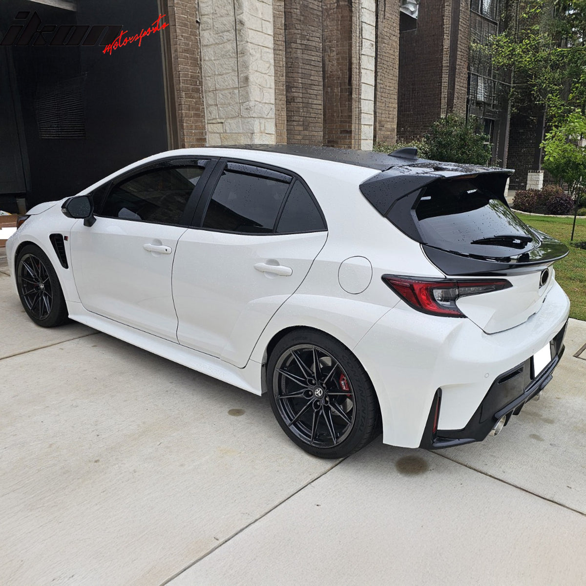 Fits 19-26 Toyota GR Corolla Trunk Spoiler Gloss Black JDM Style Rear Wing ABS