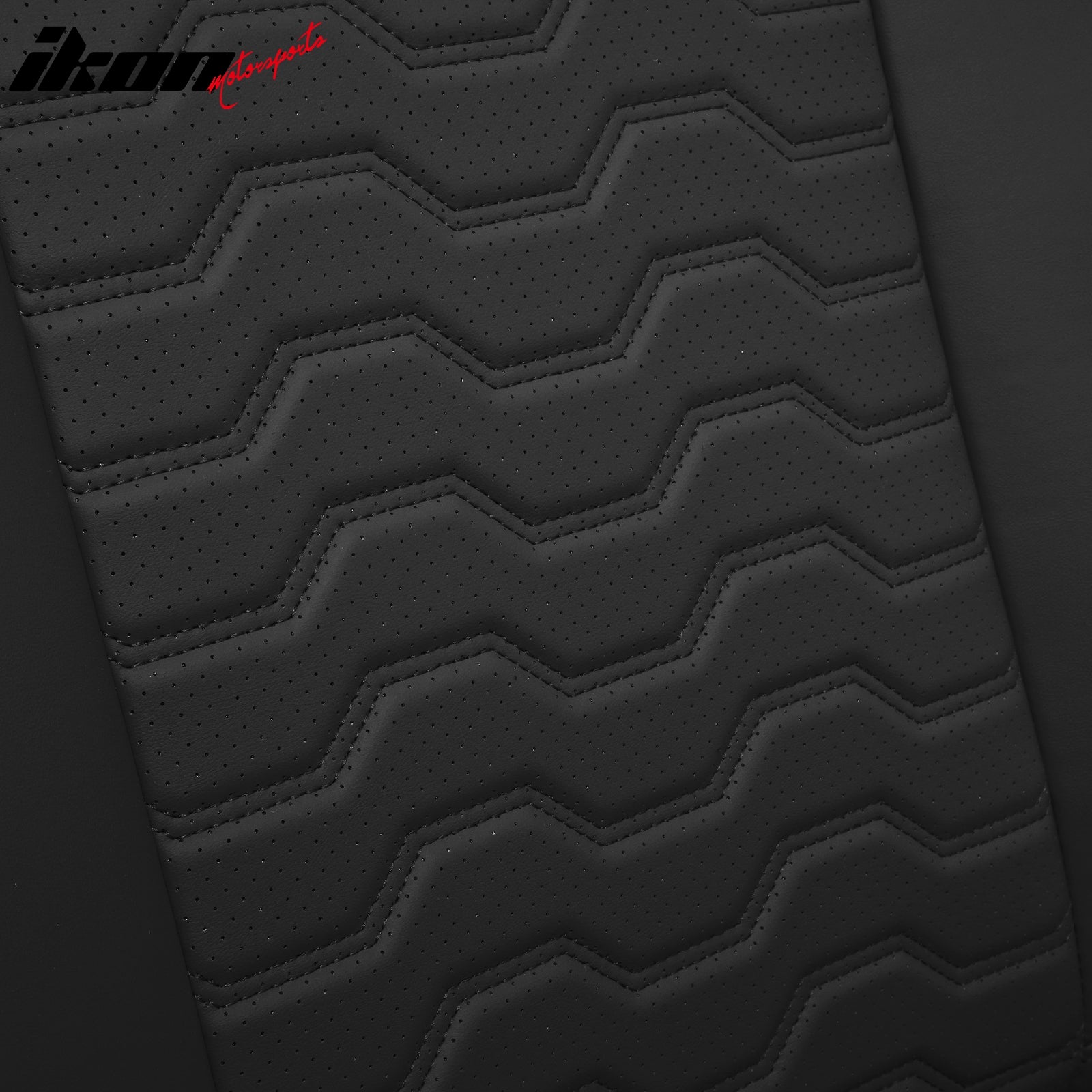 Fits 19-26 Chevy Silverado GMC Sierra 1500 2500 3500HD Seat Cover Full Set Black