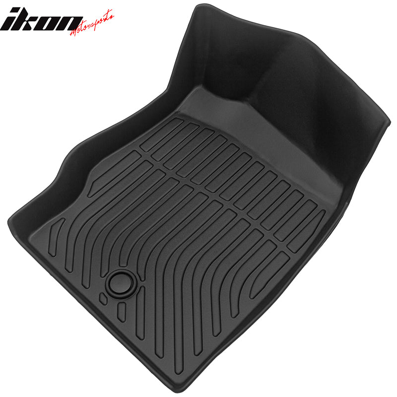 Fits 20-21 Ford Explorer 6 Seats TPE Floor Mats Liner+ Trunk Mat w/ Backrest Mat