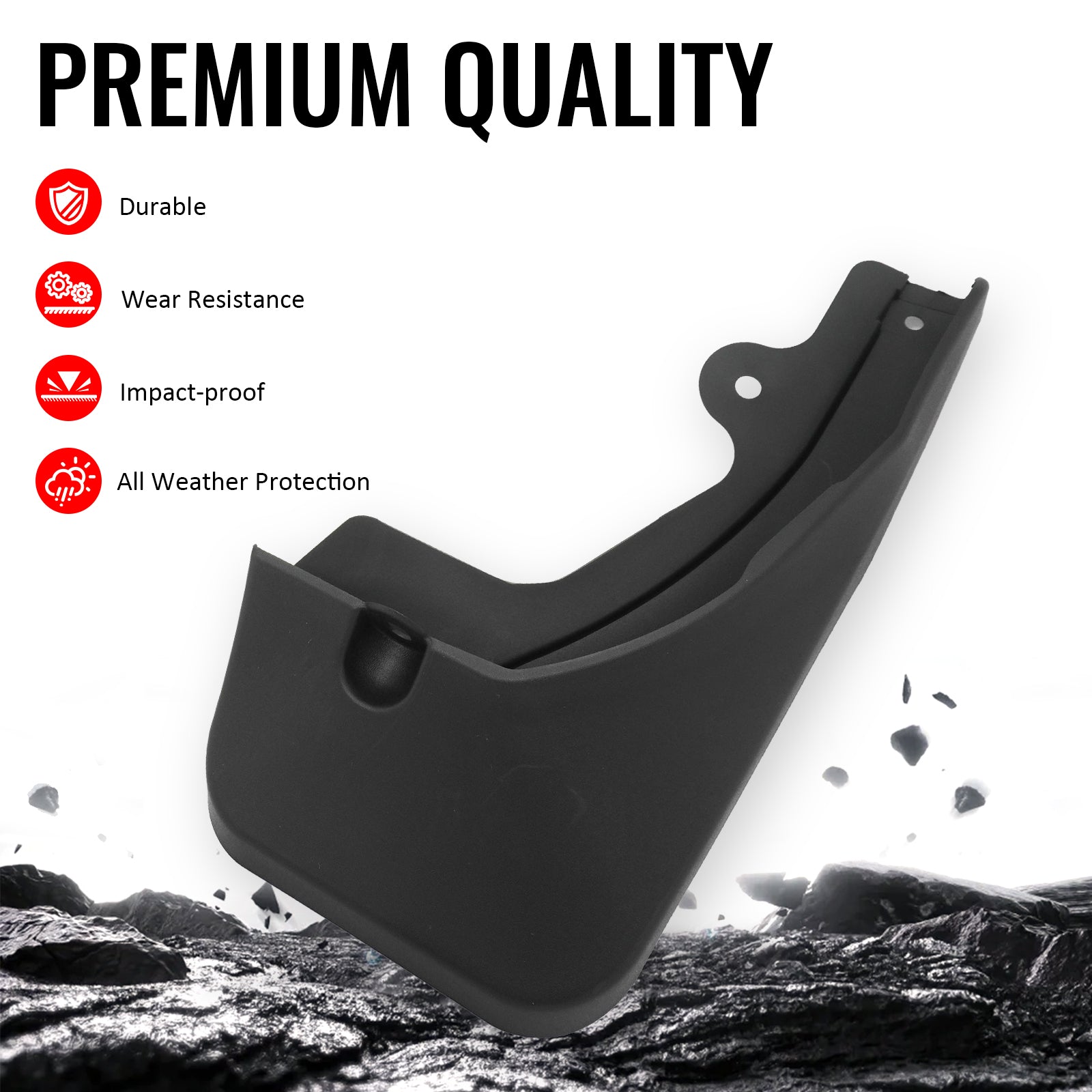 Fits 20-22 Lexus RX350 RX450h Front & Rear Fender Mud Flaps Splash Guards PP