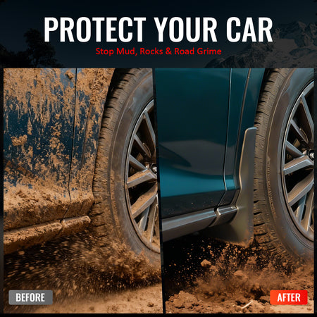 Fits 20-22 Lexus RX350 RX450h Front & Rear Fender Mud Flaps Splash Guards PP