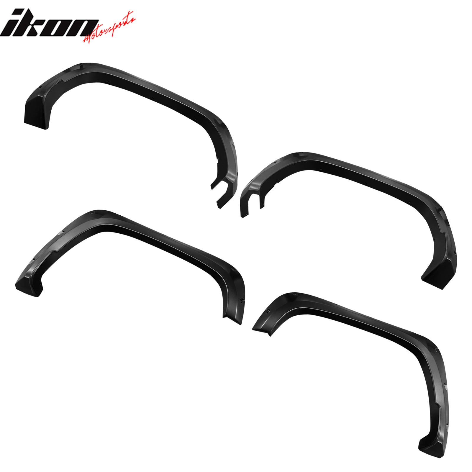 Fits 20-26 Chevy Silverado 2500 HD Pocket Riveted Style Fender Flares Cover PP