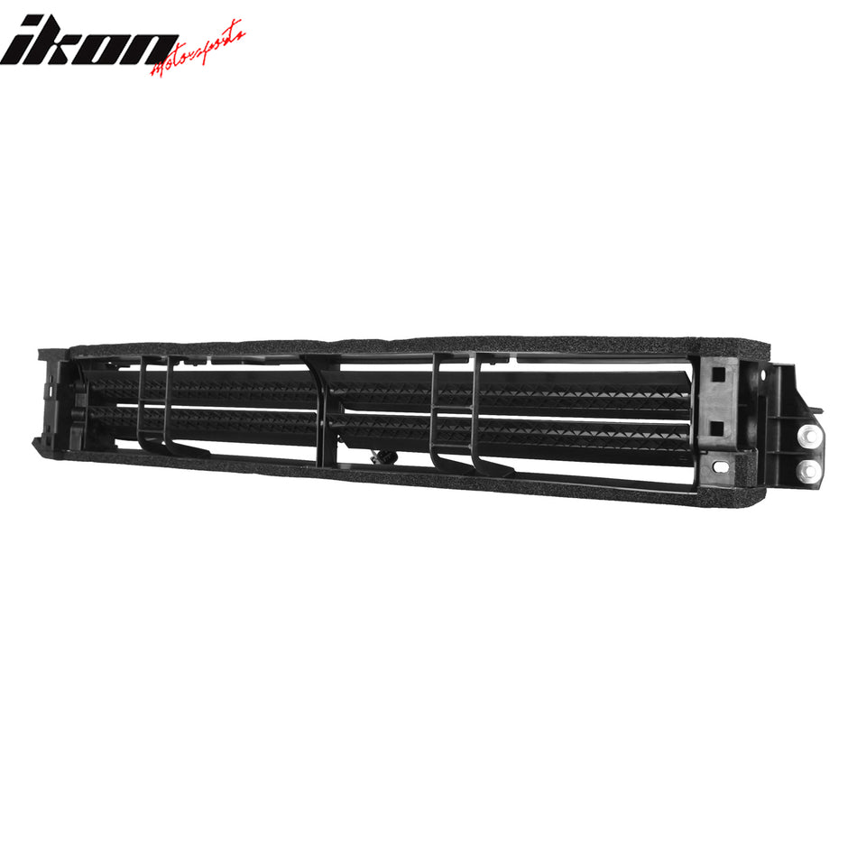 IKON MOTORSPORTS Active Grille Shutter w/o Motor, Compatible with 2020-2022 Toyota Corolla Hybrid& Prius Prime, 53019-12010 TO1206102 Engine Cooling Radiator Grill Assembly Replacement, Black