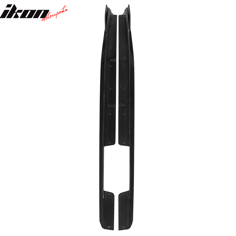 2020 - 2023 Bmw G06 X6 M Sport Ikon Side Skirts pp Carbon Fiber PrintGloss BlackIkon Motorsports