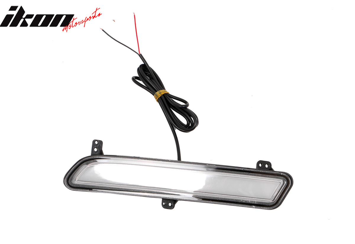 Fits 20-23 Dodge Charger Widebody Daytime Running Light DRL LED Foglight Covers Ikon Motorsports Fits 20-23 Dodge Charger Widebody Daytime Running Light DRL LED Foglight Covers Ikon Motorsports
