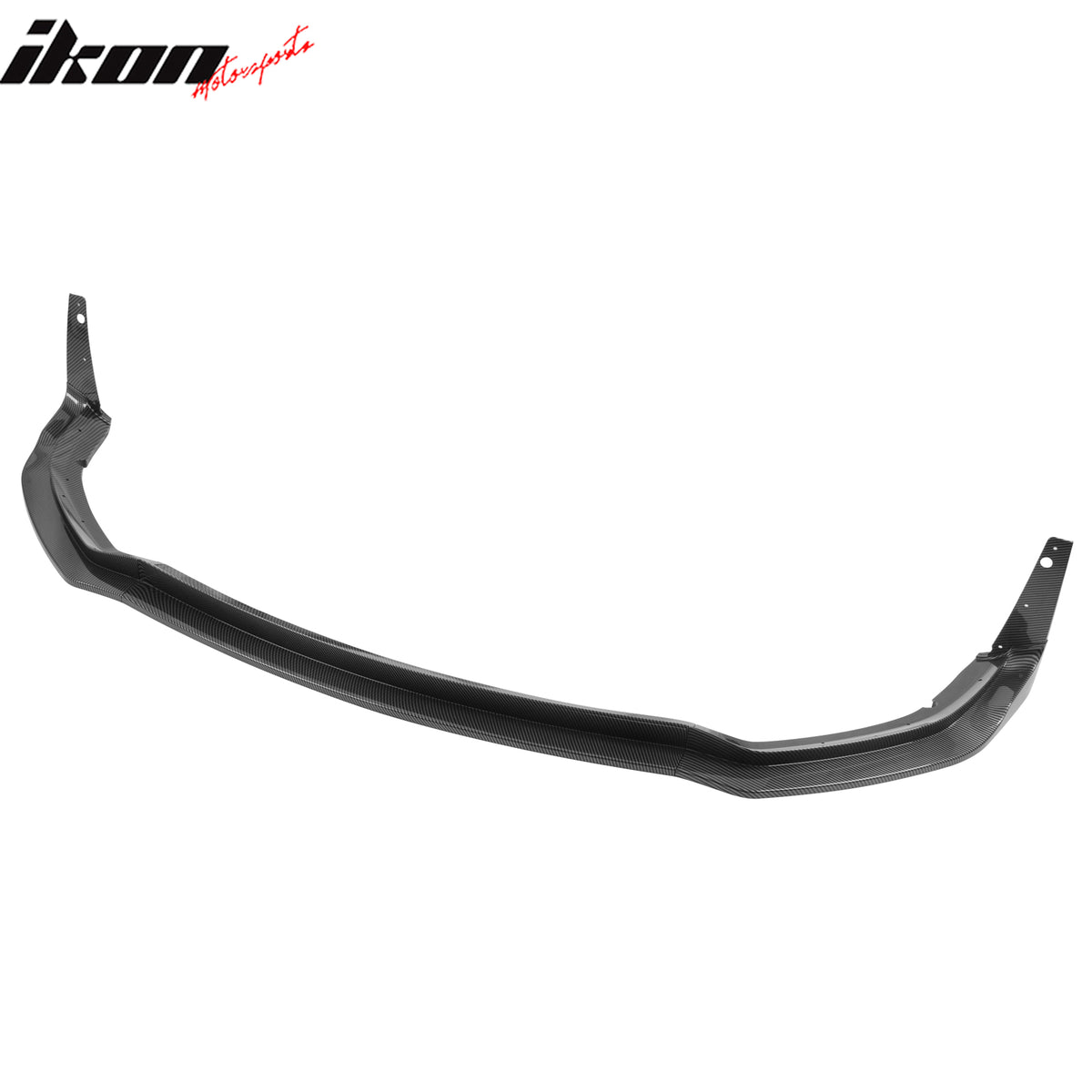 For 20-23 Dodge Charger Widebody IKON ABS Front Bumper Lip Carbon Fiber Print