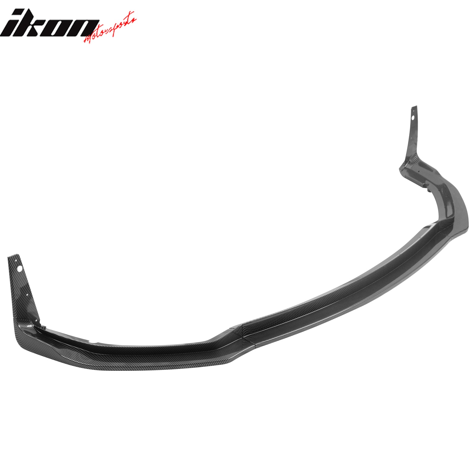 For 20-23 Dodge Charger Widebody IKON ABS Front Bumper Lip Carbon Fiber Print