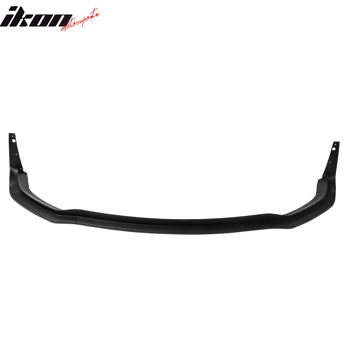 For 20-23 Dodge Charger Widebody IKON Style ABS Front Bumper Lip Matte Black 7PC