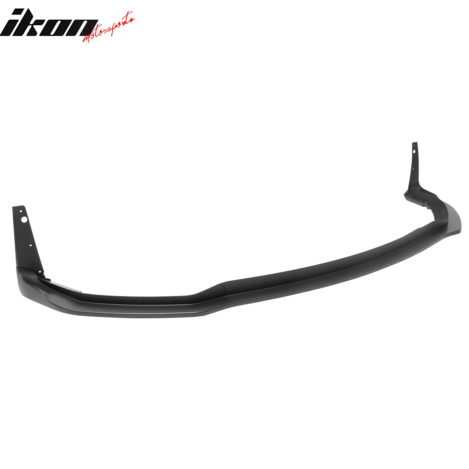 For 20-23 Dodge Charger Widebody IKON Style ABS Front Bumper Lip Matte Black 7PC