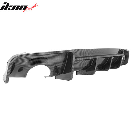 Fits 20-23 Dodge Charger Widebody Rear Bumper Diffuser Carbon Fiber Print Lip