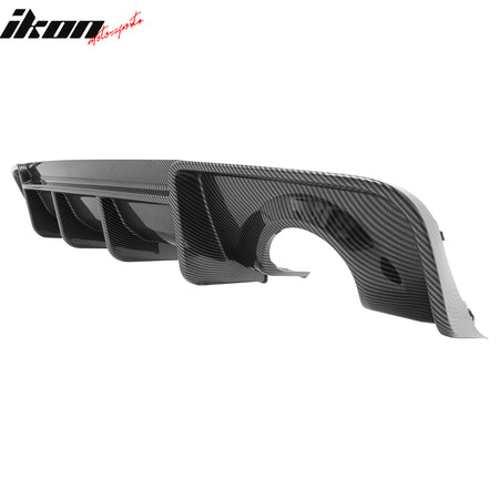 Fits 20-23 Dodge Charger Widebody Rear Bumper Diffuser Carbon Fiber Print Lip