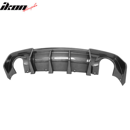 Fits 20-23 Dodge Charger Widebody Rear Bumper Diffuser Carbon Fiber Print Lip
