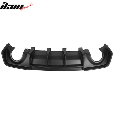 Fits 20-23 Dodge Charger Widebody Rear Bumper Lip Diffuser Matte Black Splitter