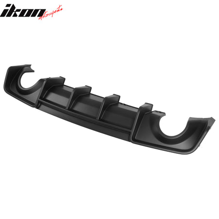 Fits 20-23 Dodge Charger Widebody Rear Bumper Lip Diffuser Matte Black Splitter