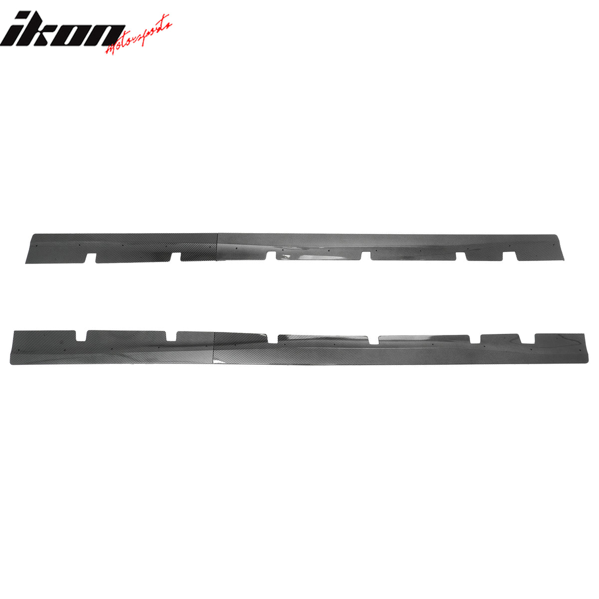 Fits 20-23 Dodge Charger Widebody Side Skirts Carbon Fiber Print Rocker Panel