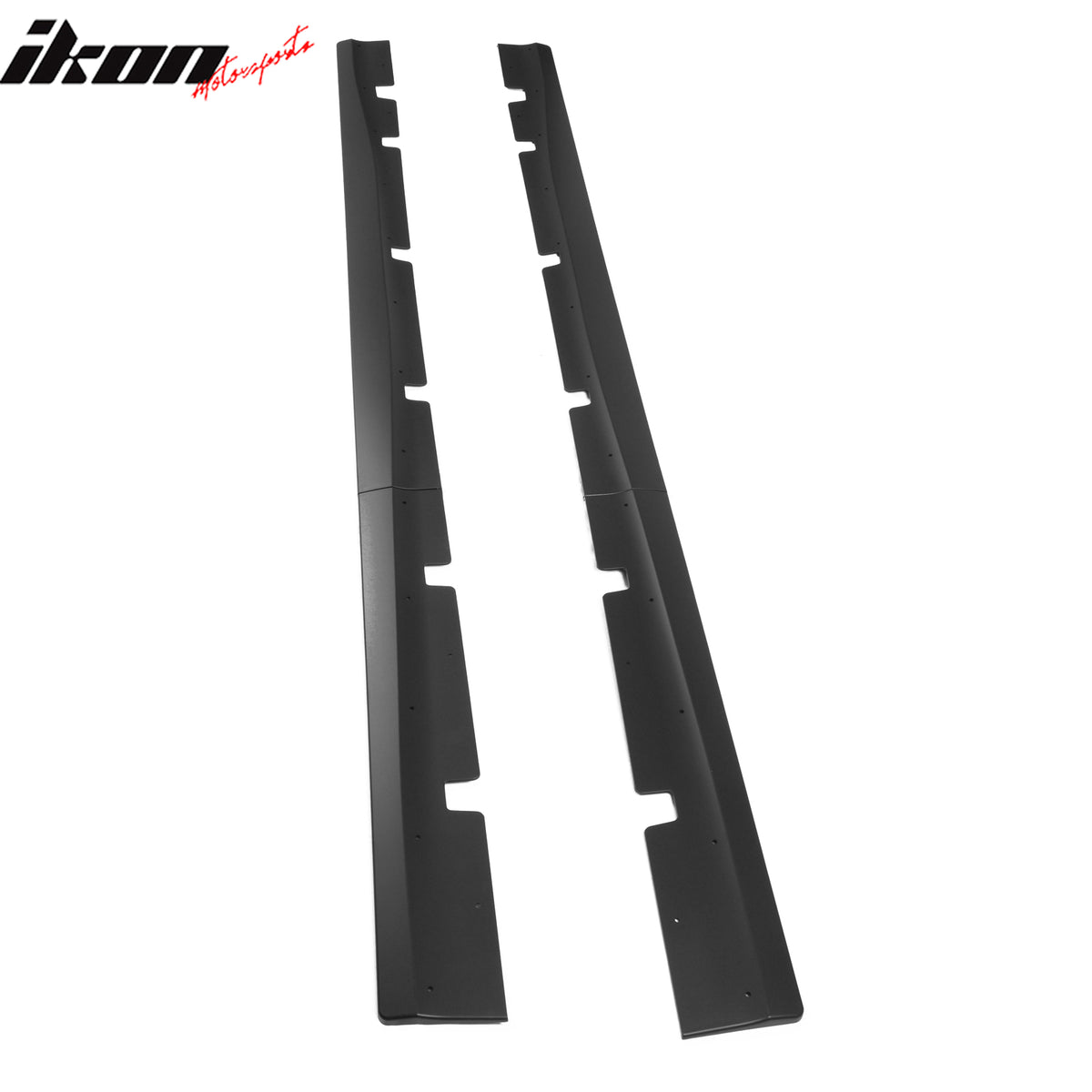Fits 20-23 Dodge Charger Widebody Side Skirts Matte Black Rocker Panel Extension