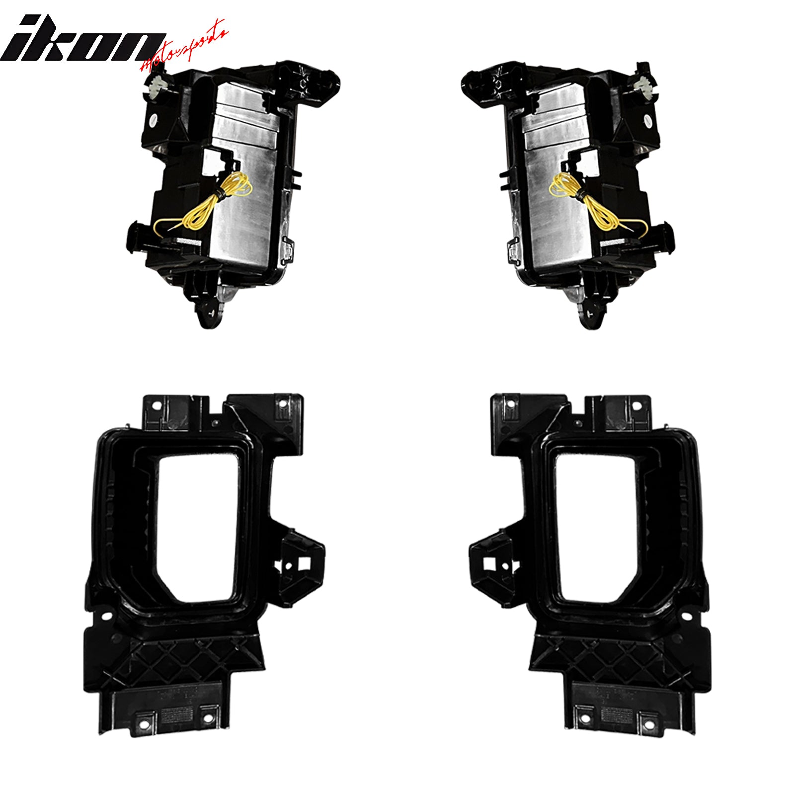 Fits 20-23 GMC Sierra 2500HD/3500HD Fog Lights Daytime Running Bumper LED Lamps