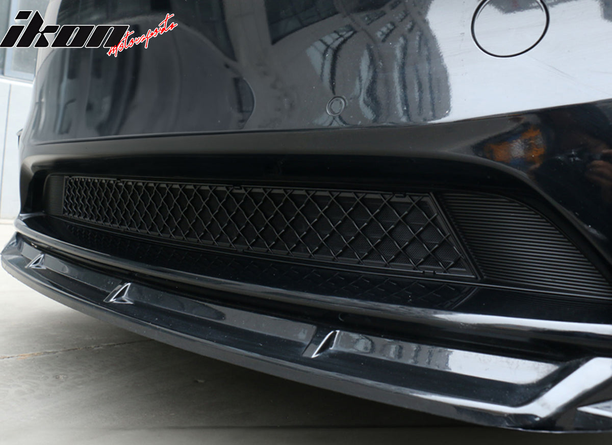 Tesla Model Y Inlet For 20-24 Tesla Model Y Air Vent Cover Intake Inlet Front Grille Gloss ...