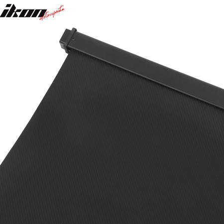 Fits 20-25 Lincoln Corsair Retractable Rear Trunk Cargo Cover Carbon Fiber Print