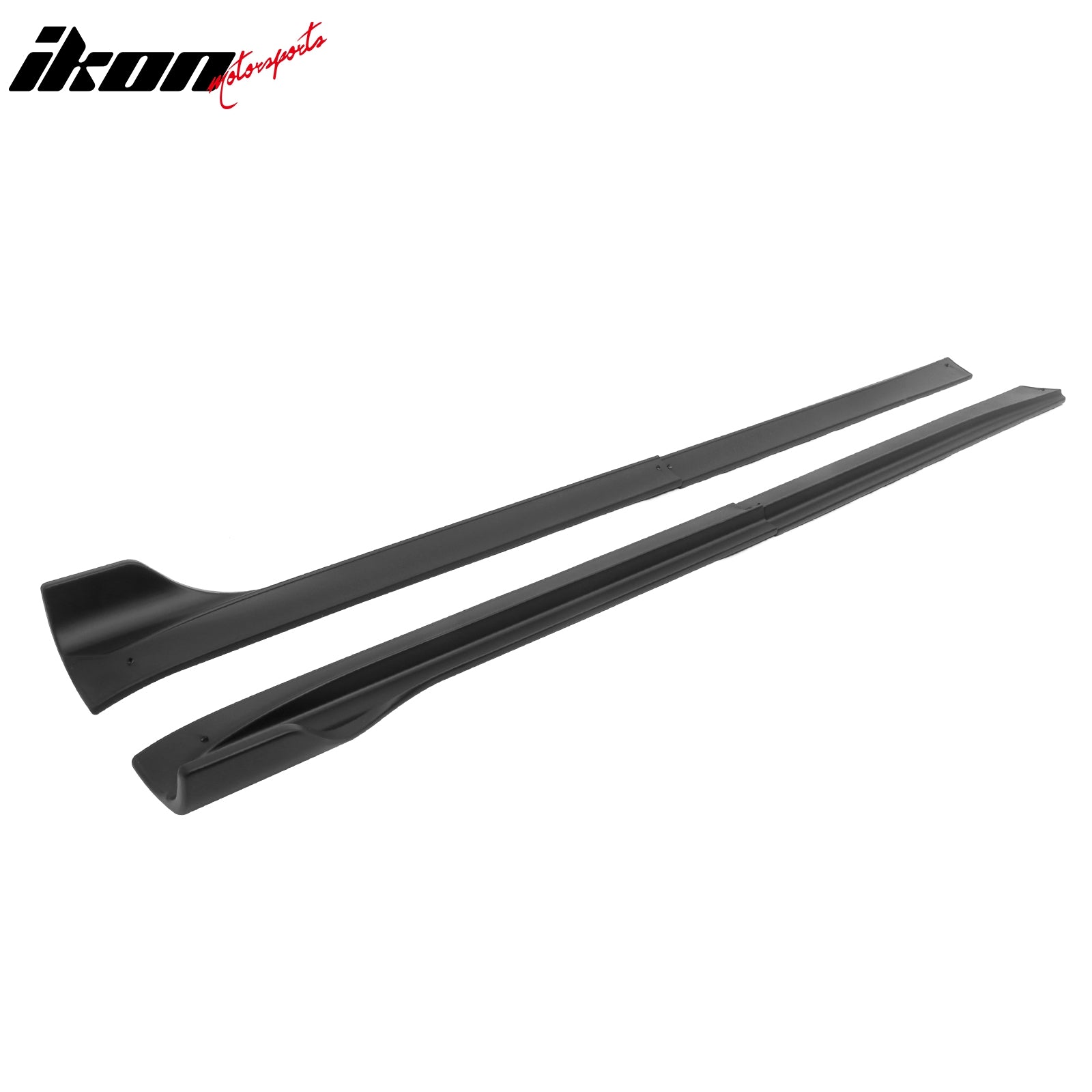 Fits 20-24 Tesla Model Y IKON V3 Style Matte Black Side Skirts Extension Lip ABS