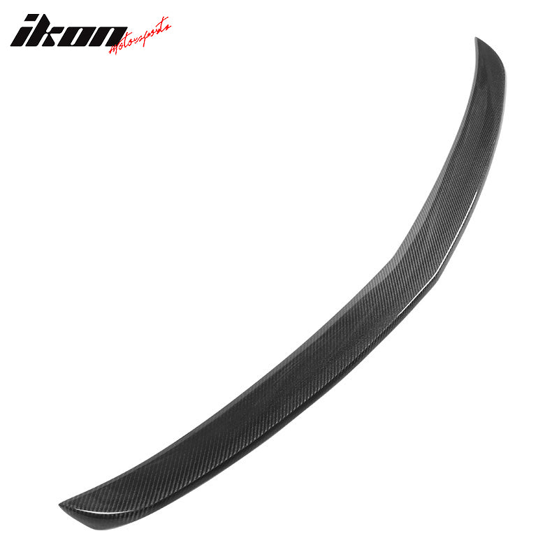 Fits 20-25 Cadillac CT5 OE Style Rear Trunk Spoiler Wing Lip Real Carbon Fiber