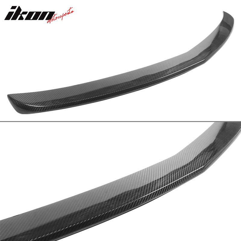 Fits 20-25 Cadillac CT5 OE Style Rear Trunk Spoiler Wing Lip Real Carbon Fiber