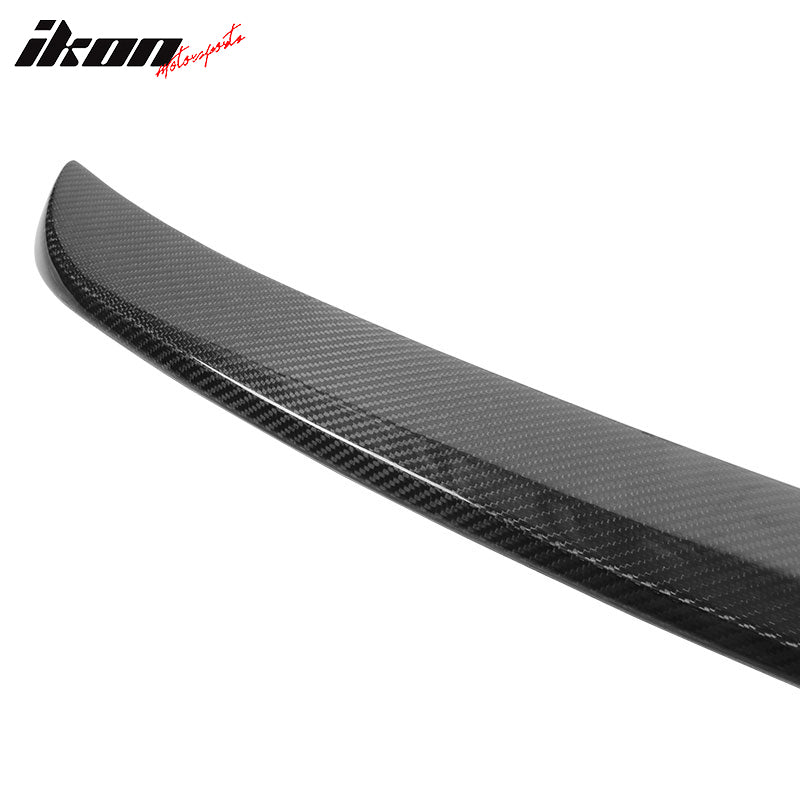 Fits 20-25 Cadillac CT5 OE Style Rear Trunk Spoiler Wing Lip Real Carbon Fiber