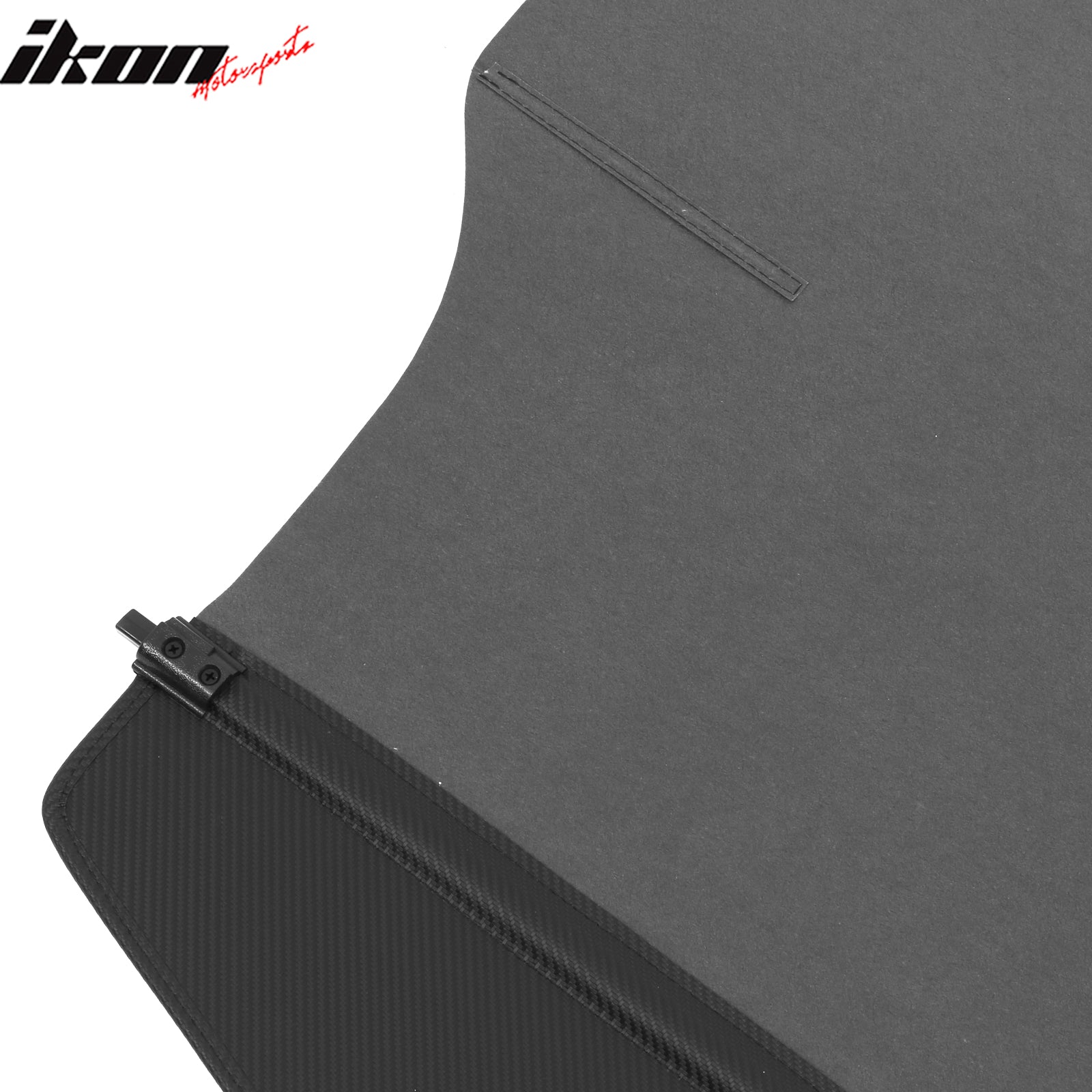 Fits 20-25 Cadillac XT6 Retractable Rear Trunk Cargo Cover Carbon