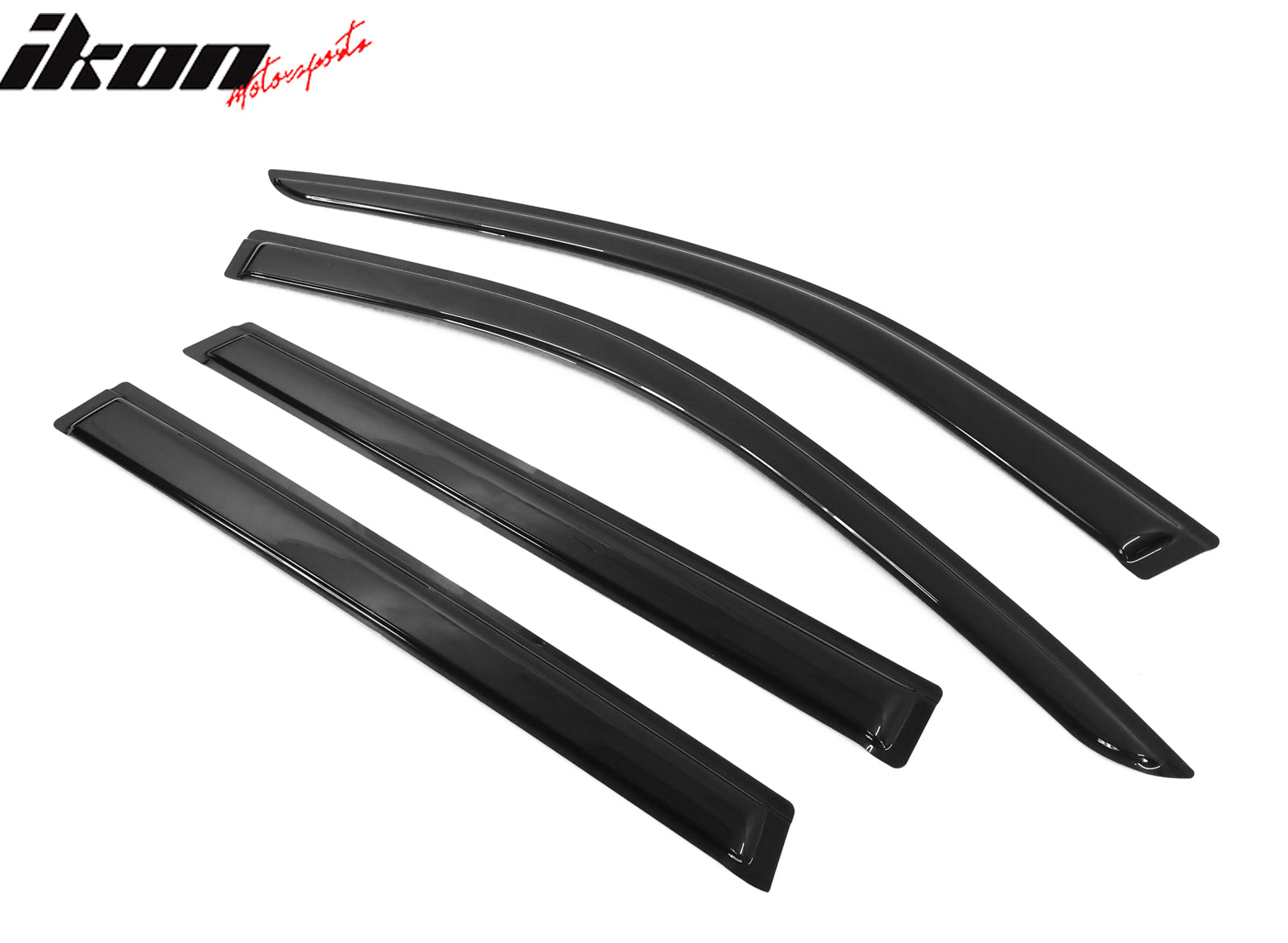 Fits 20-25 Kia Telluride 4DR Acrylic Slim Window Visors Sun Rain Guards 4PCS Set