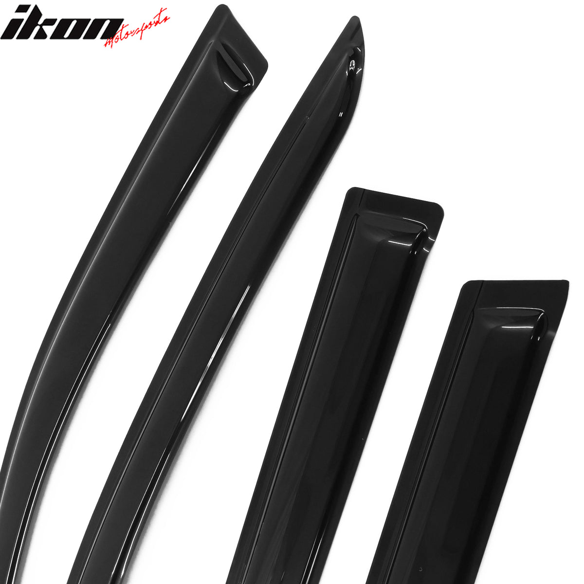 Fits 20-25 Kia Telluride 4DR Acrylic Slim Window Visors Sun Rain Guards 4PCS Set