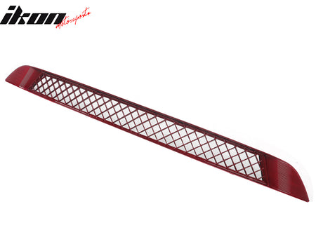 Fits 20-24 Tesla Model Y Air Vent Cover Intake Inlet Front Lower Grille Red ABS