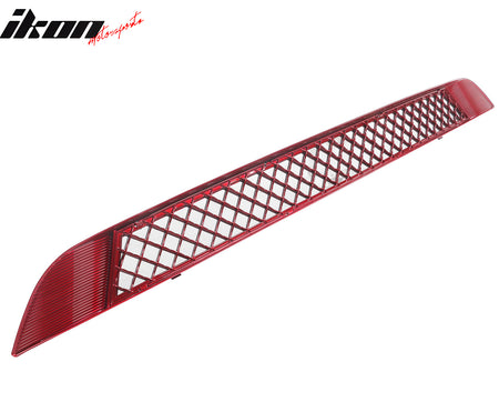 Fits 20-24 Tesla Model Y Air Vent Cover Intake Inlet Front Lower Grille Red ABS