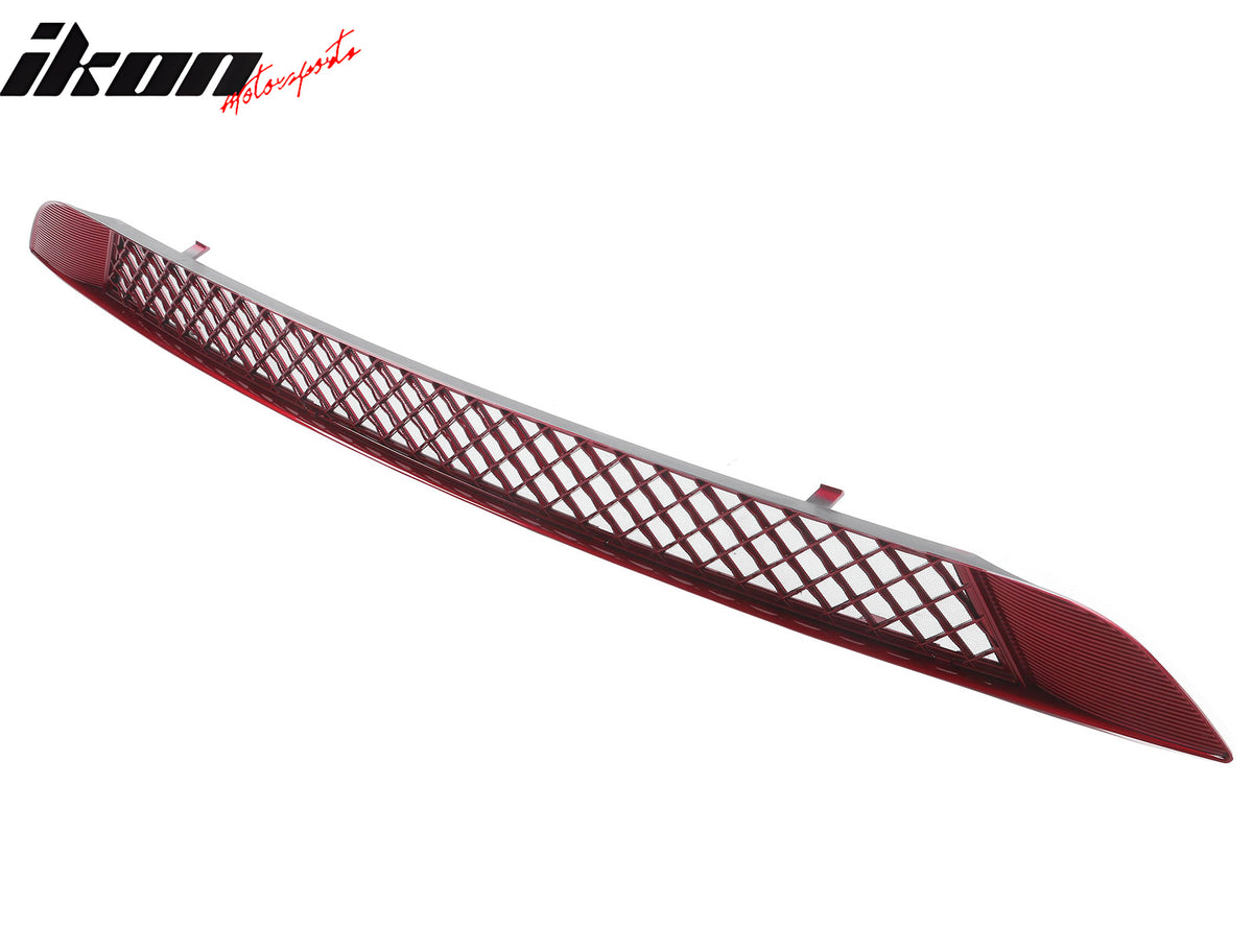 Fits 20-24 Tesla Model Y Air Vent Cover Intake Inlet Front Lower Grille Red ABS