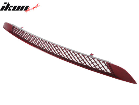 Fits 20-24 Tesla Model Y Air Vent Cover Intake Inlet Front Lower Grille Red ABS