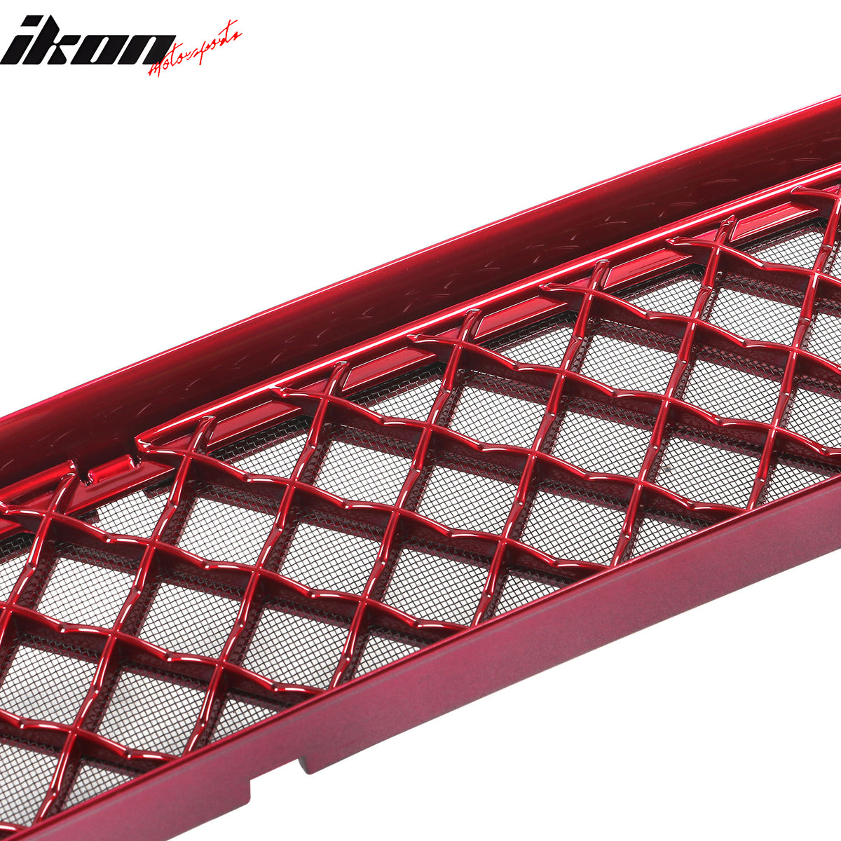 Fits 20-24 Tesla Model Y Air Vent Cover Intake Inlet Front Lower Grille Red ABS
