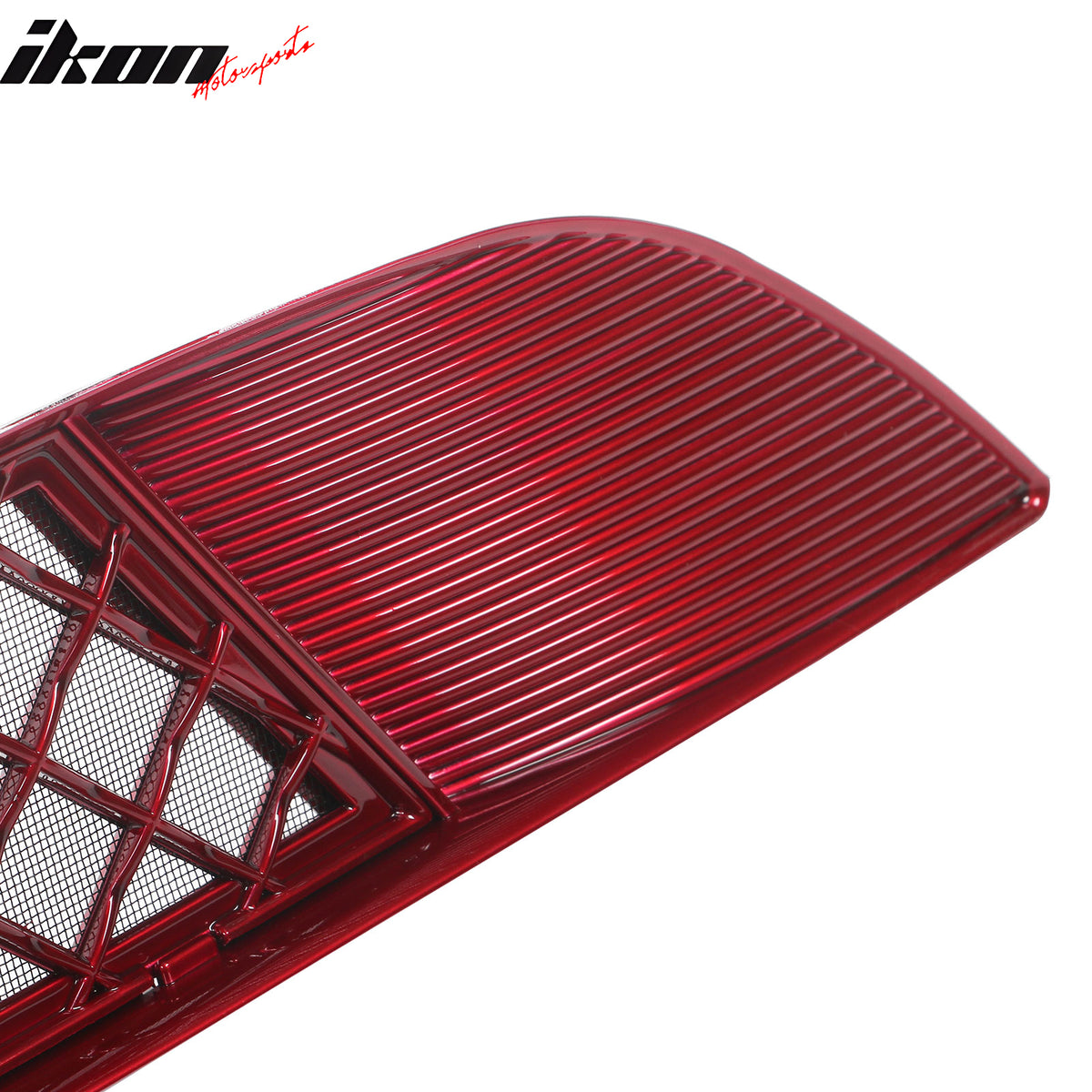 Fits 20-24 Tesla Model Y Air Vent Cover Intake Inlet Front Lower Grille Red ABS