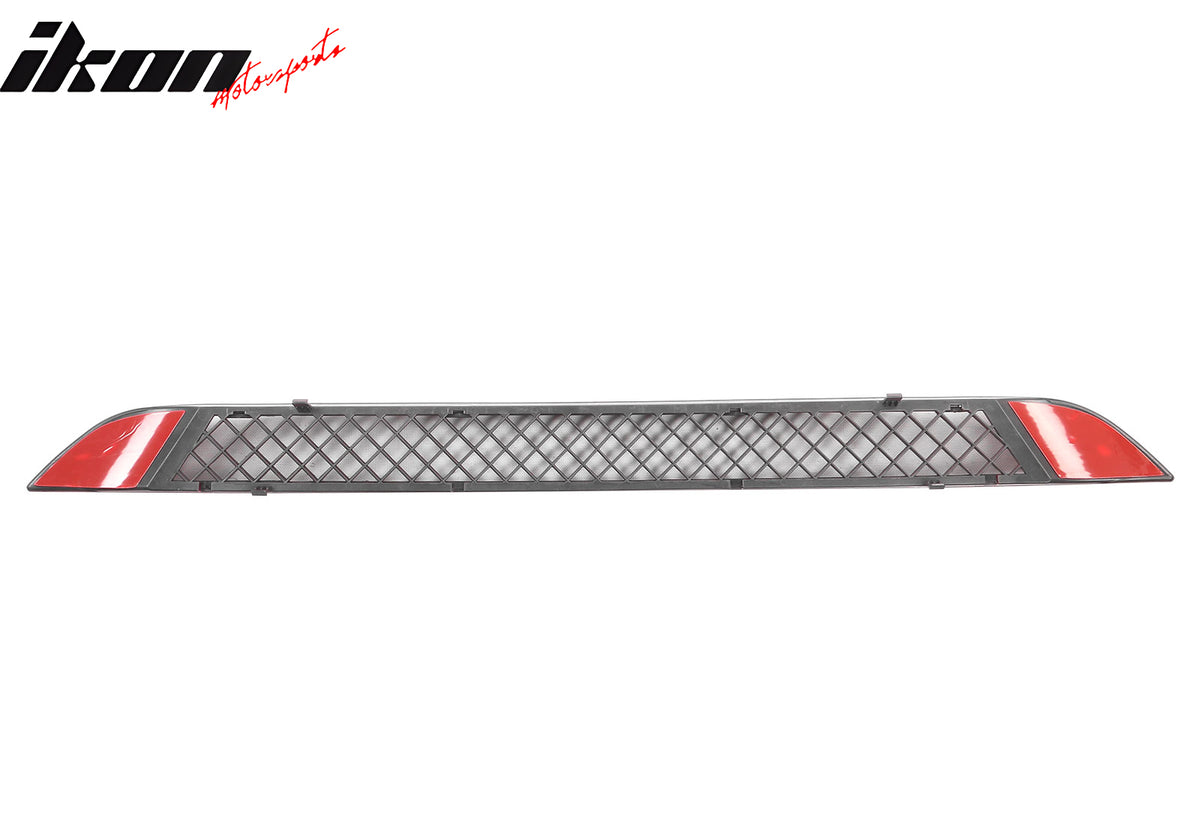 Fits 20-24 Tesla Model Y Air Vent Cover Intake Inlet Front Lower Grille Red ABS