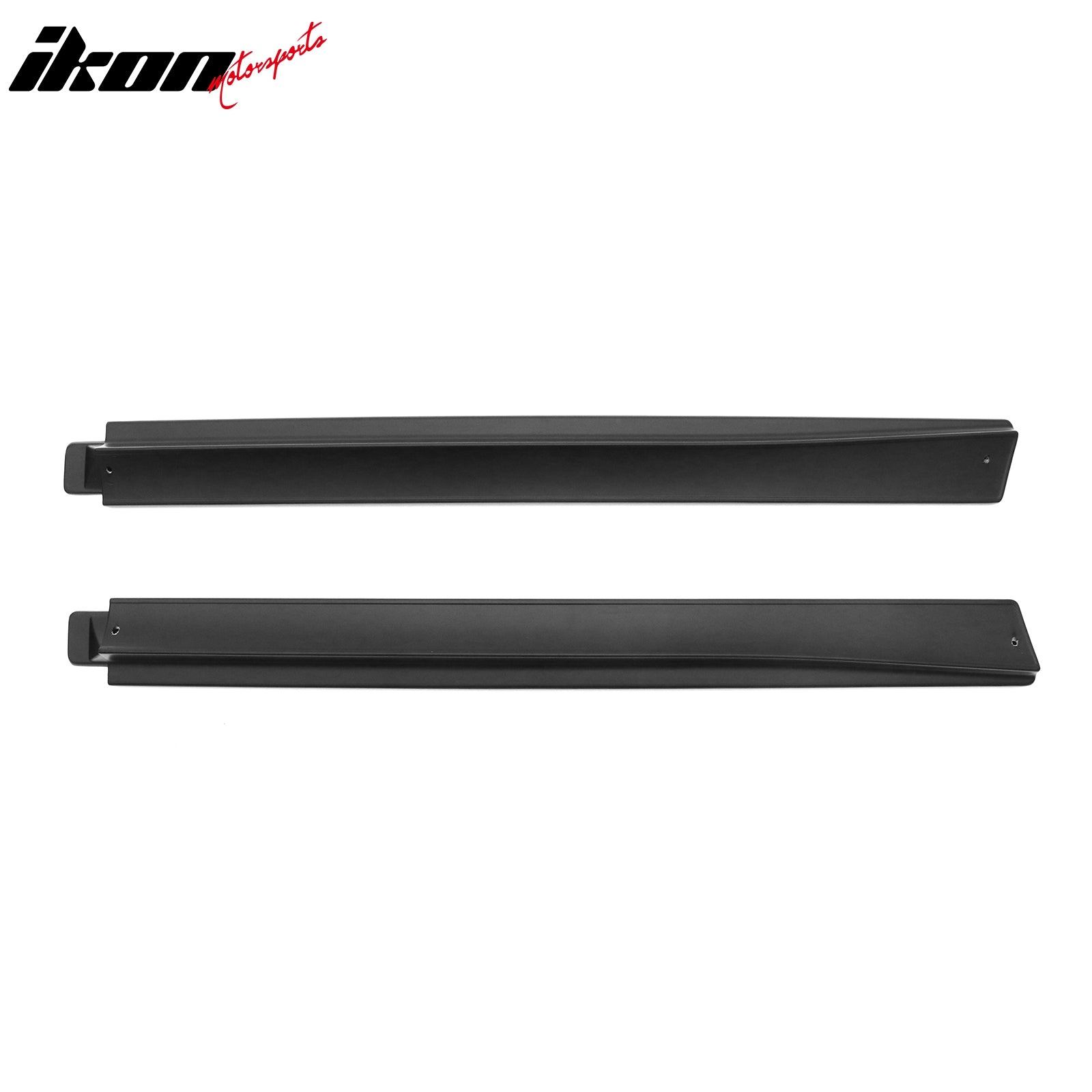Fits 20-24 Tesla Model Y V2 Style Matte Black Side Skirts Diffuser Splitter ABS