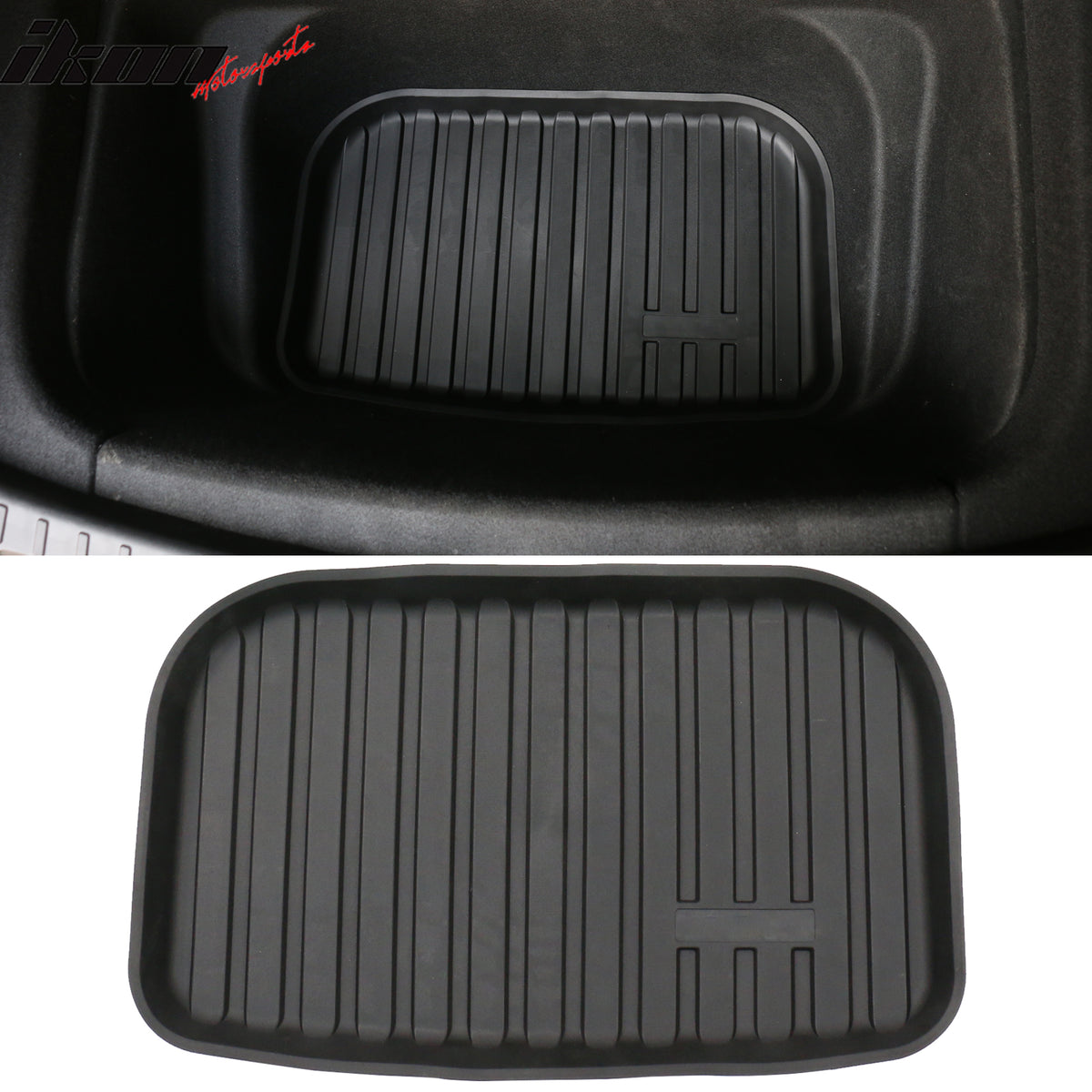 Fits 20-25 Tesla Model Y All Weather Trunk Mats Cargo Liner Injection TPE - 3PCS
