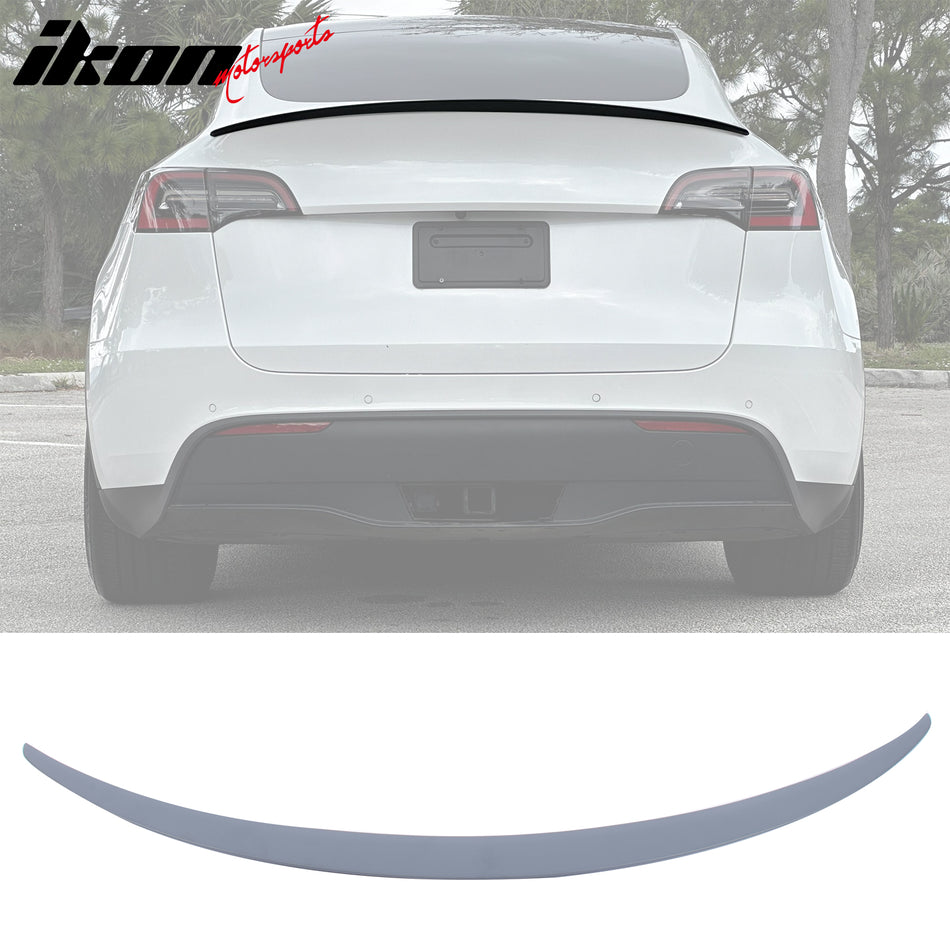 2020-2024 Tesla Model Y OE Style Unpainted Rear Trunk Spoiler Wing ABS