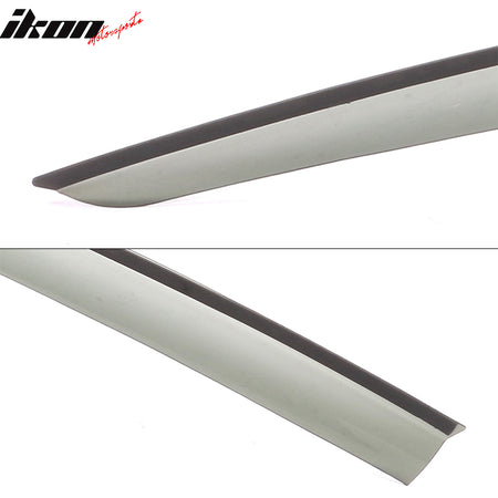 Fits 20-24 Tesla Model Y Tape-On Window Visors Sun Rain Guards Deflectors 4PCS