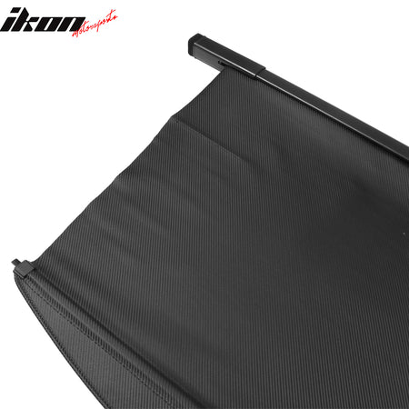 Fits 20-25 Toyota Highlander 3D Backrest Cover +Carbon Fiber Texture Cargo Cover