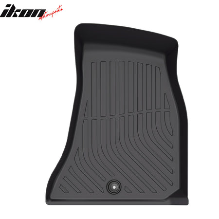 Fits 20-25 Audi Q7/SQ7 Floor Mats TPE Carpets 3D IKON Style All Weather Liner