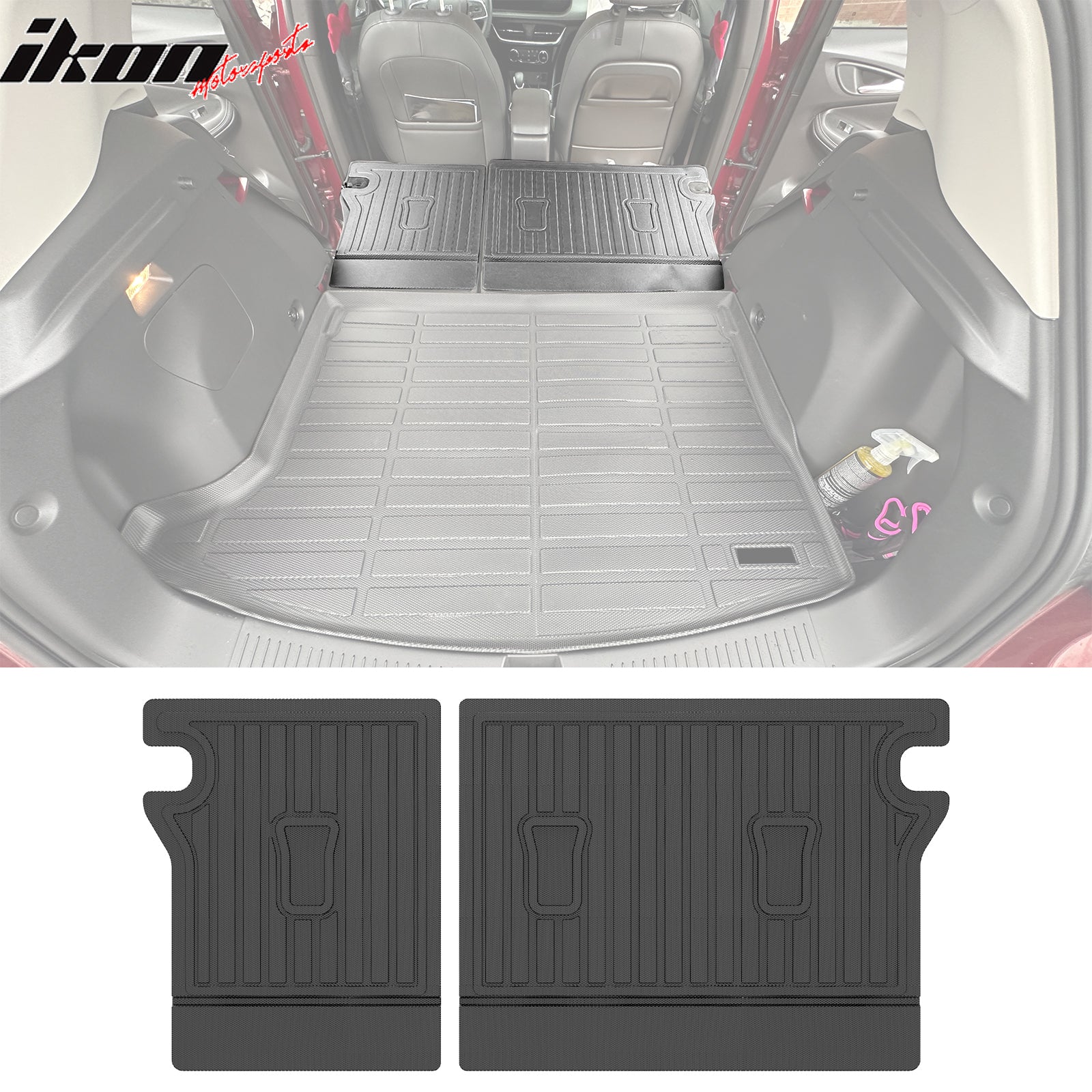 Fits 20-26 Buick Encore GX TPE Backrest Mats All Weather Rear Seat